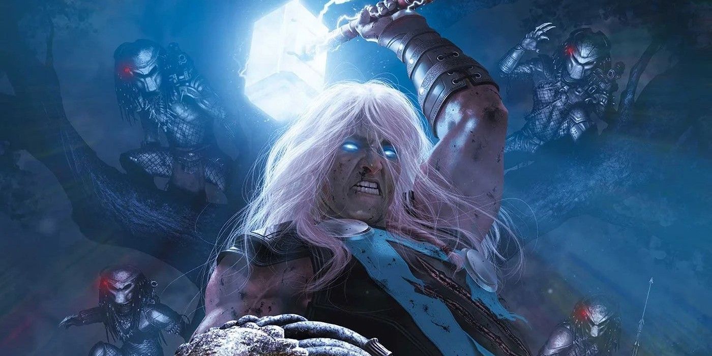 Thor vs Predator Reveals The Greater Warrior in New Marvel Cover