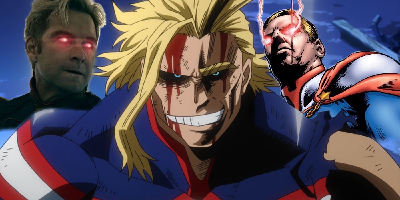 My Hero Academia S All Might Vs The Boys Homelander Who Wins A Fight