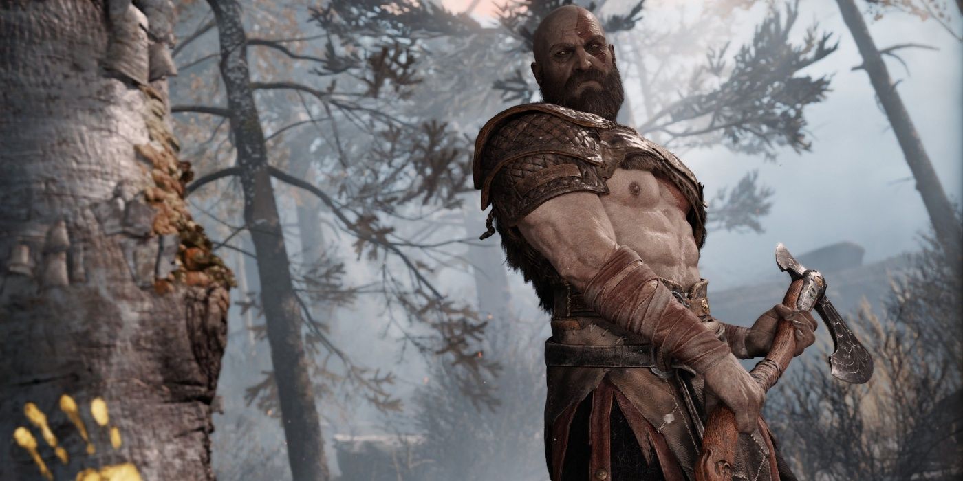 kratos god of war 2018 opening