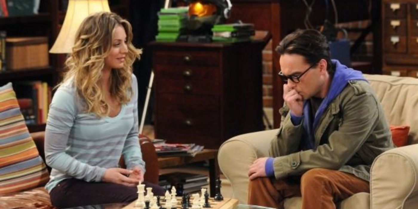 penny beats leonard in chess on the big bang theory