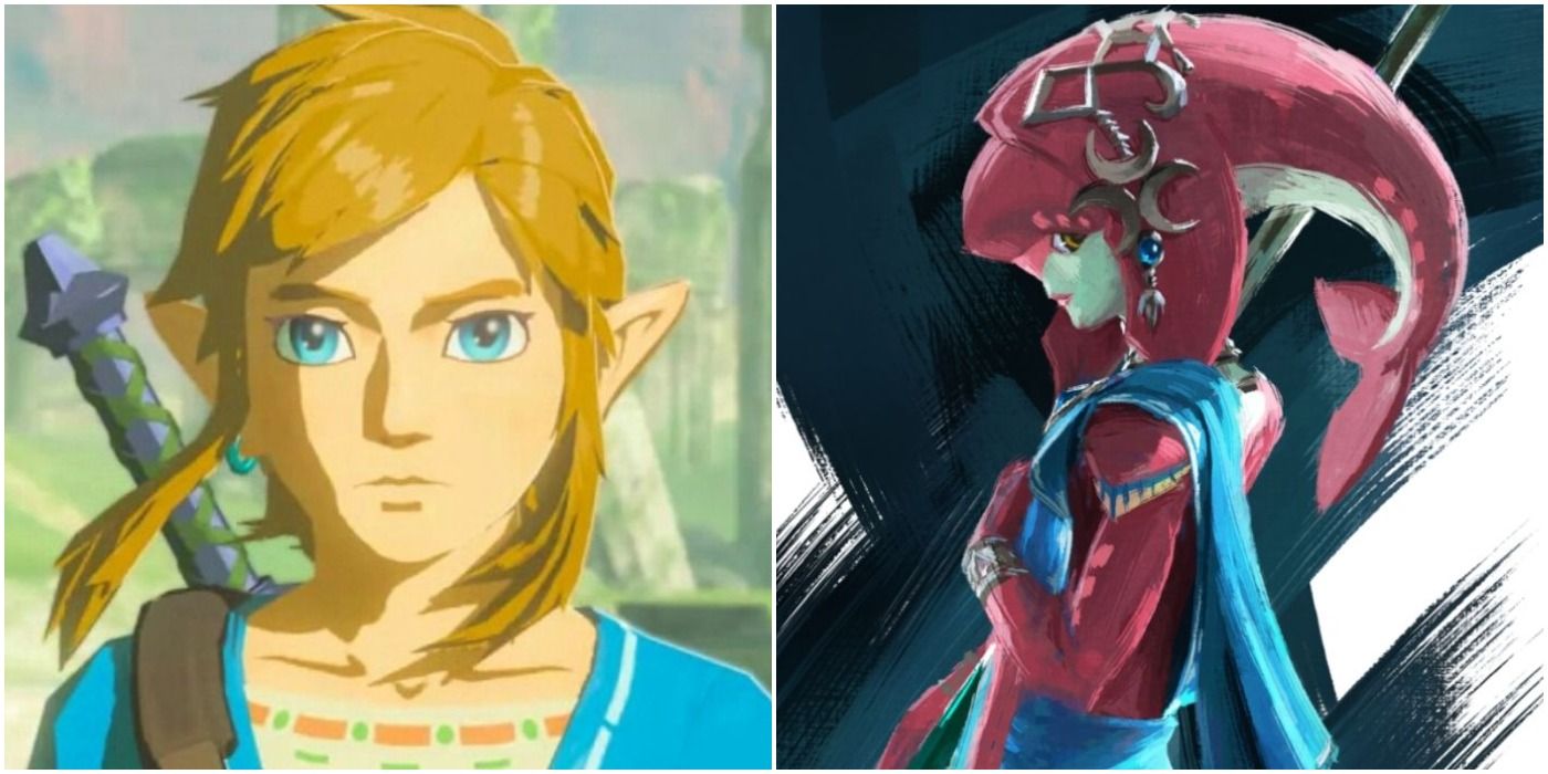 The Legend Of Zelda Breath Of The Wild Ranking The Best Characters ...