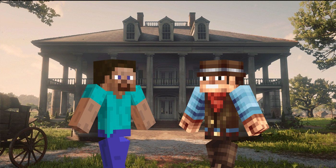 Braithwaite Manor Red Dead Redemption 2 updated in Minecraft