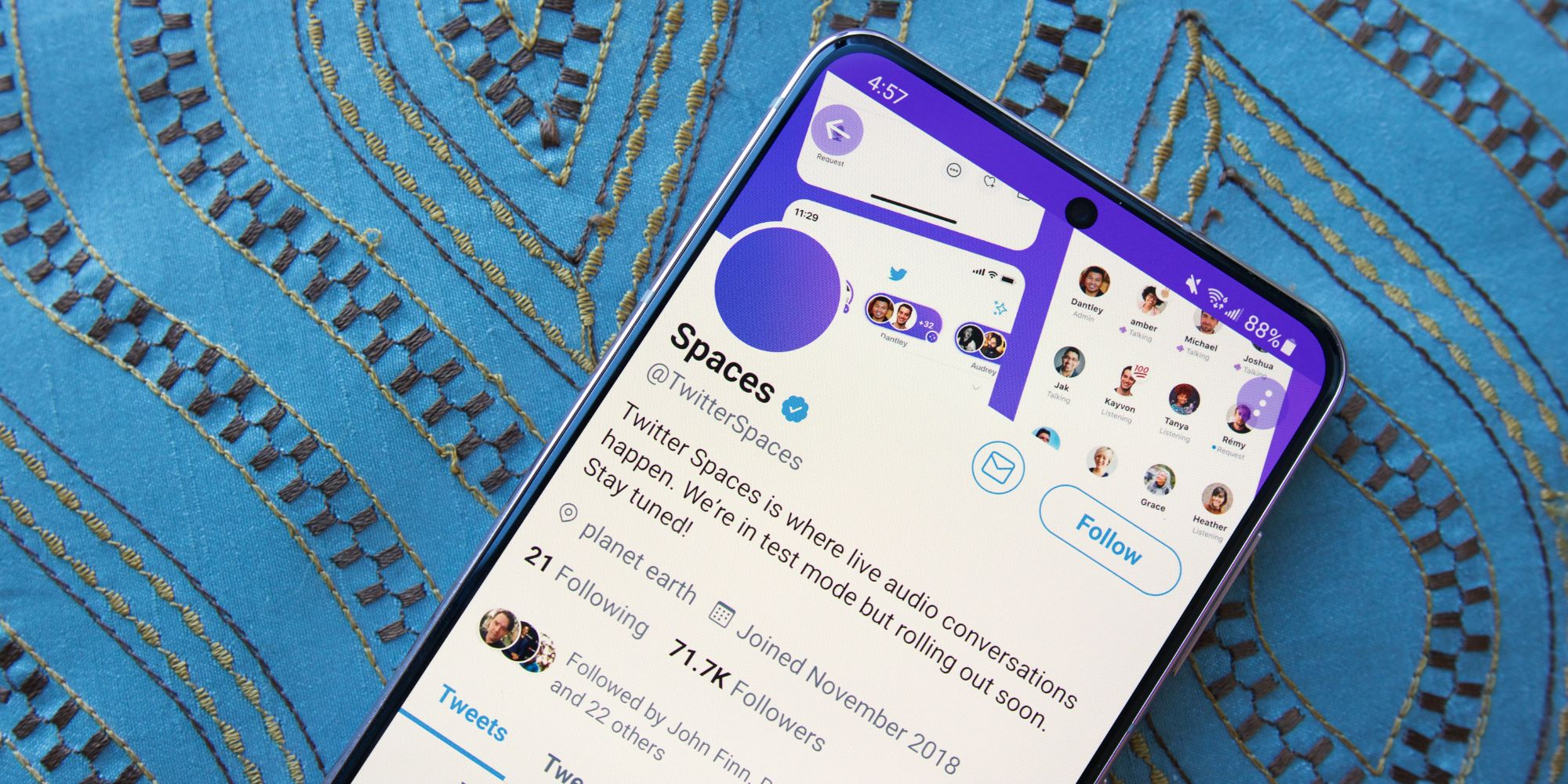 Twitter Spaces Launches On Android Before Clubhouse | Screen Rant