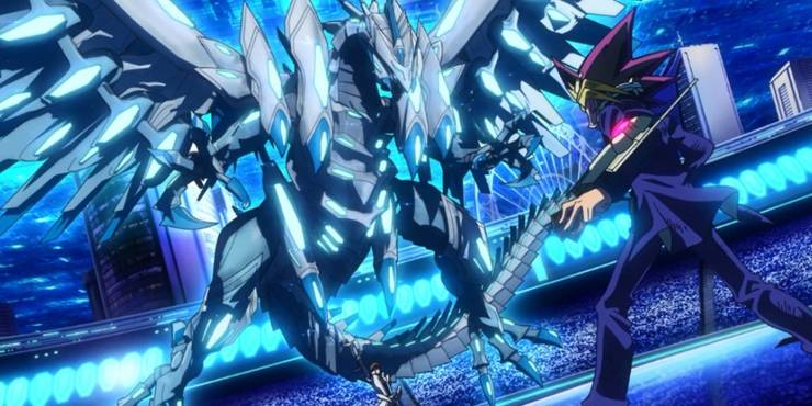 Yugioh! Blue-Eyes Chaos MAX Dragon in Dark Side of Dimensions