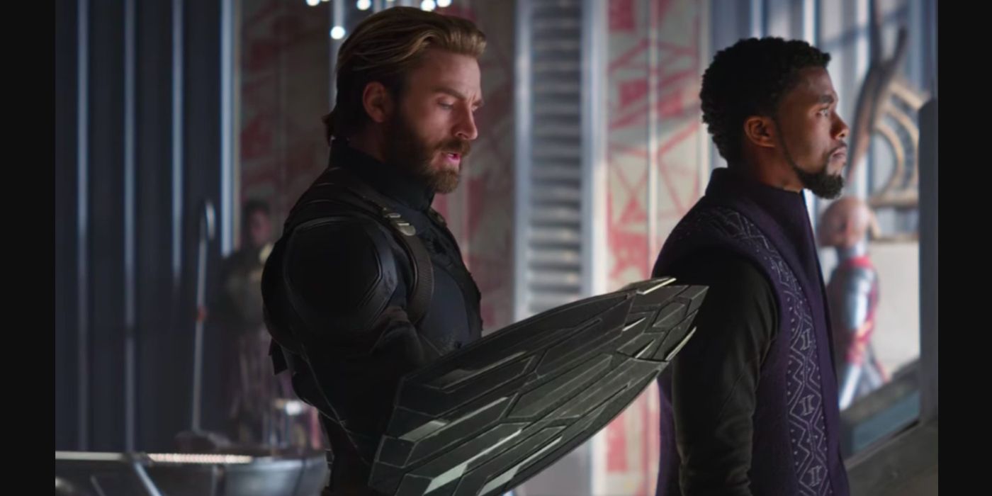 MCU 5 Scenes That Show Captain America & Black Panther Are Real Friends (& 5 Comic Scenes Fans Wish They Saw)