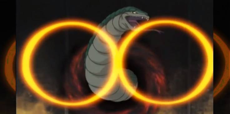 Yugioh Divine Serpent Geh summoned to the field