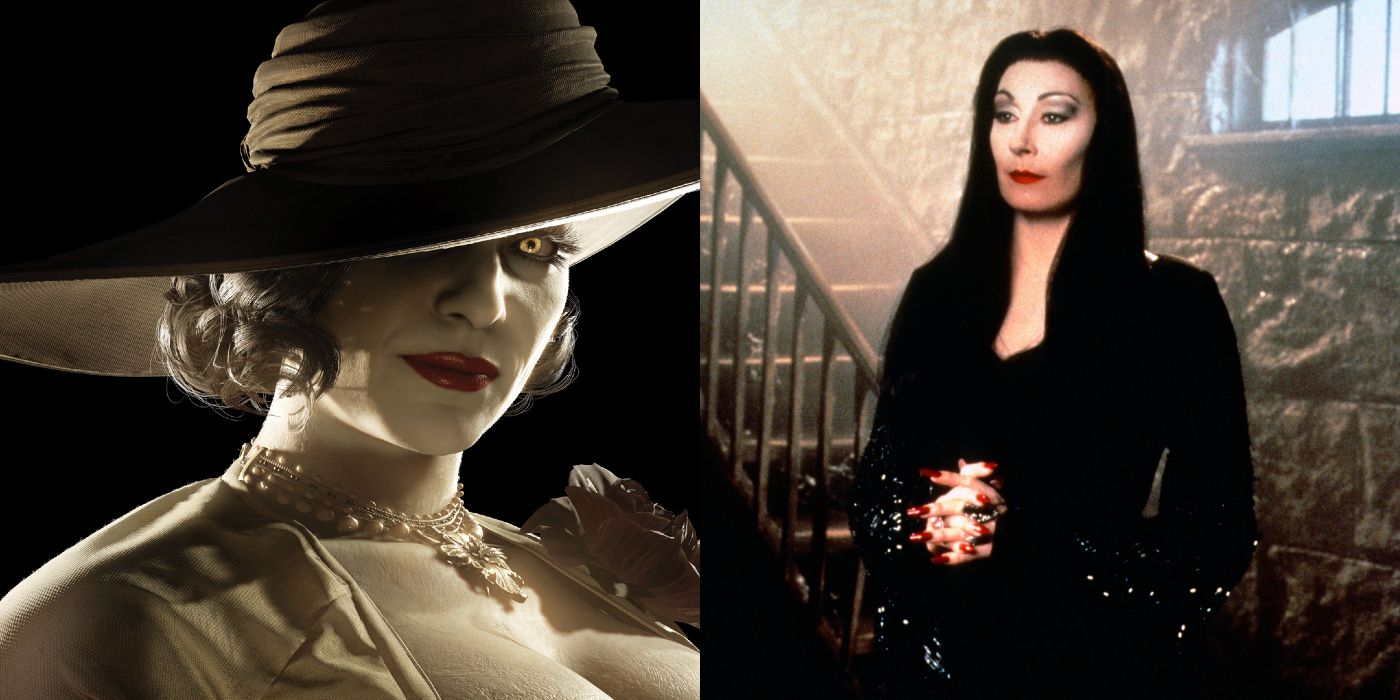 Resident Evil Village: How The Addams Family Inspired RE8's Tall Lady ...