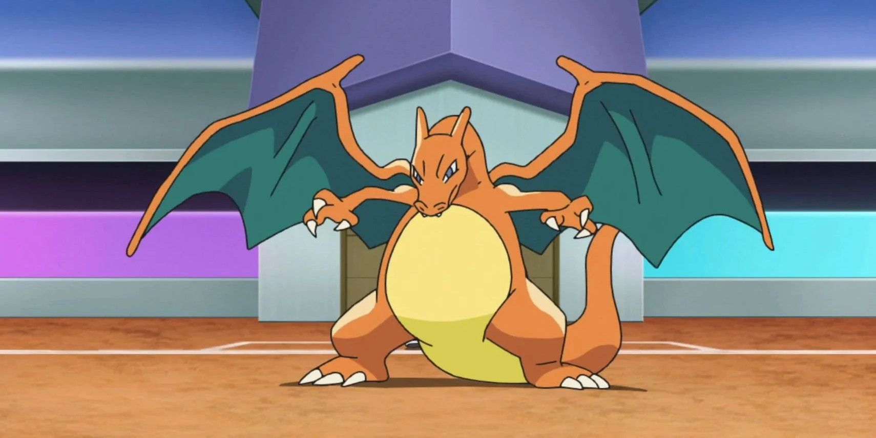 Pokemon Can Skip Stages Charizard In An Arena