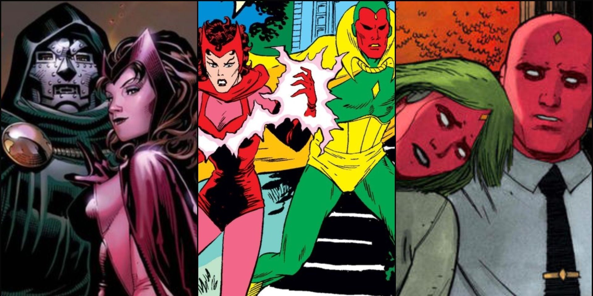 10 Strangest Romances In Scarlet Witch Comics