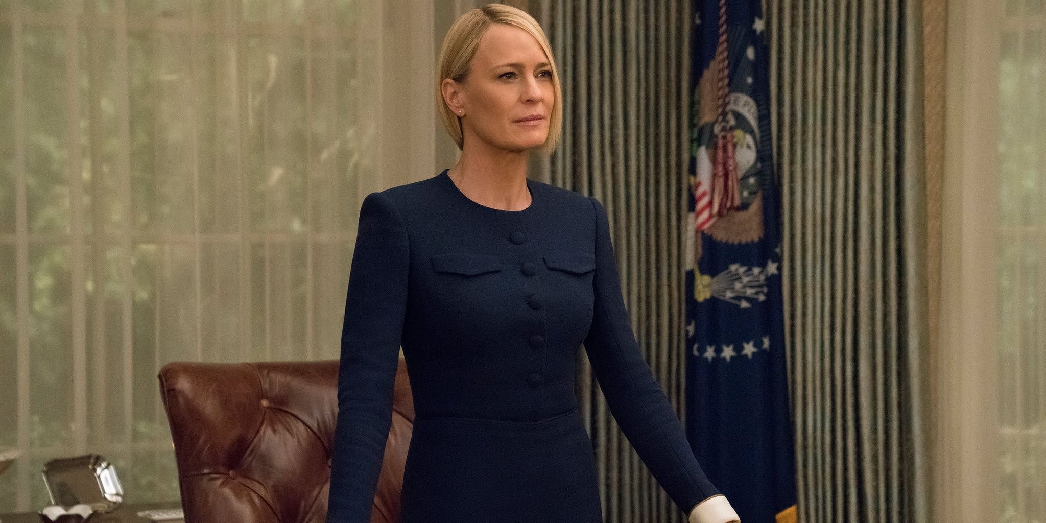 Robin Wright as Claire in House of Cards House Of Cards Chapter 73 2.5 10 6950 votes