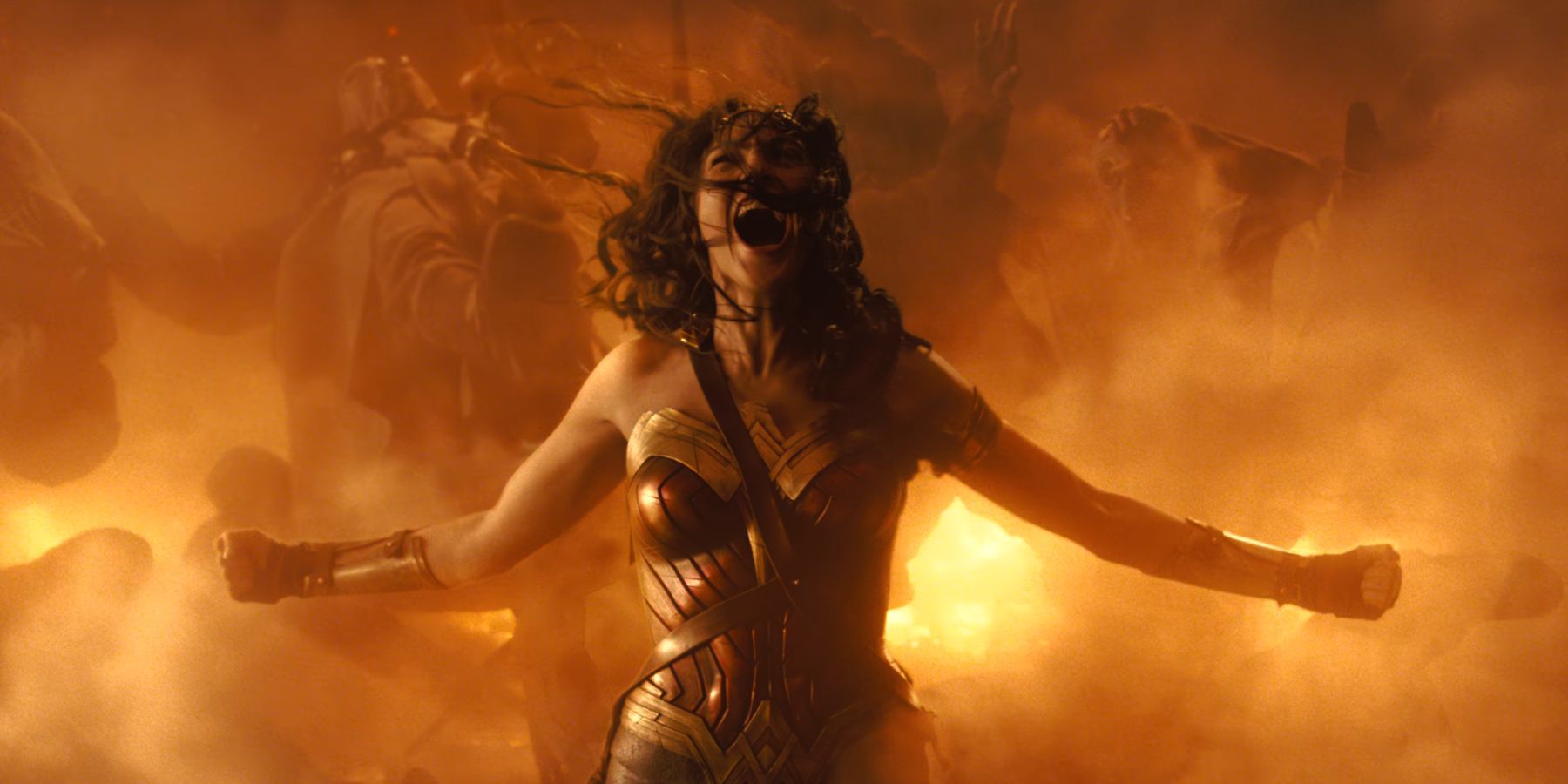 Wonder Woman Unleashing Her Power Wonder Woman 2017