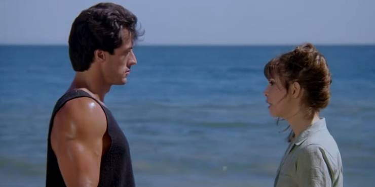 images Rocky 2 Beach Scene adrian planned role in rocky balboa
