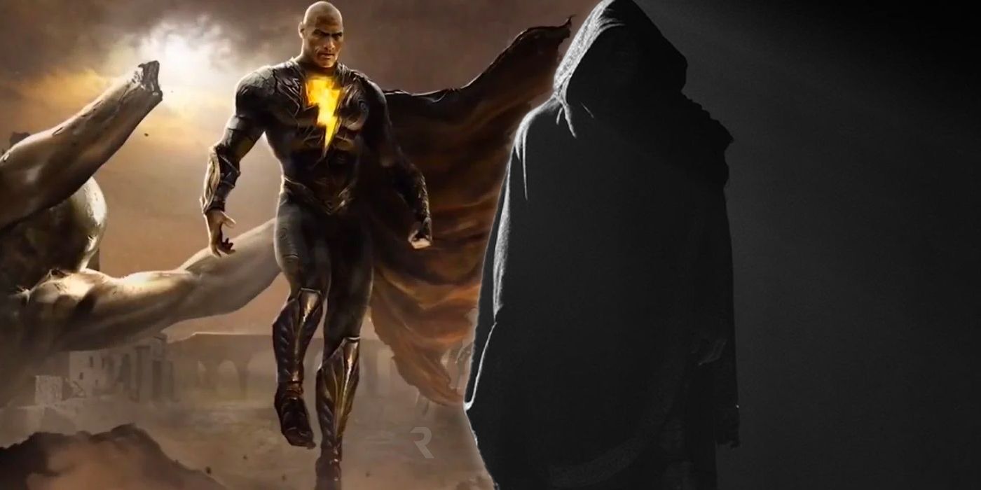 Black Adam Set Photo Gives First Look at Dwayne Johnson in Costume