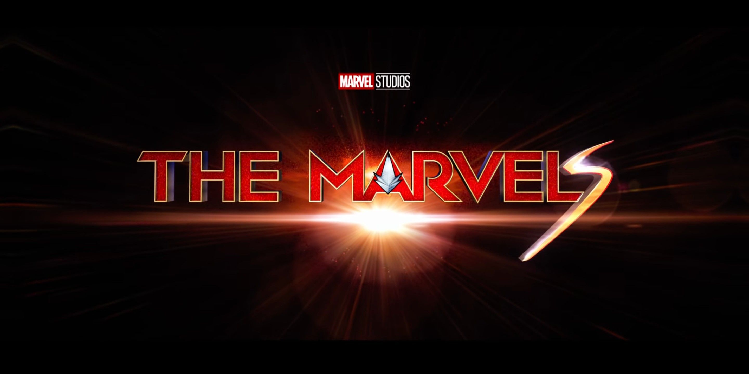 Captain Marvel 2 The Marvels Movie Logo