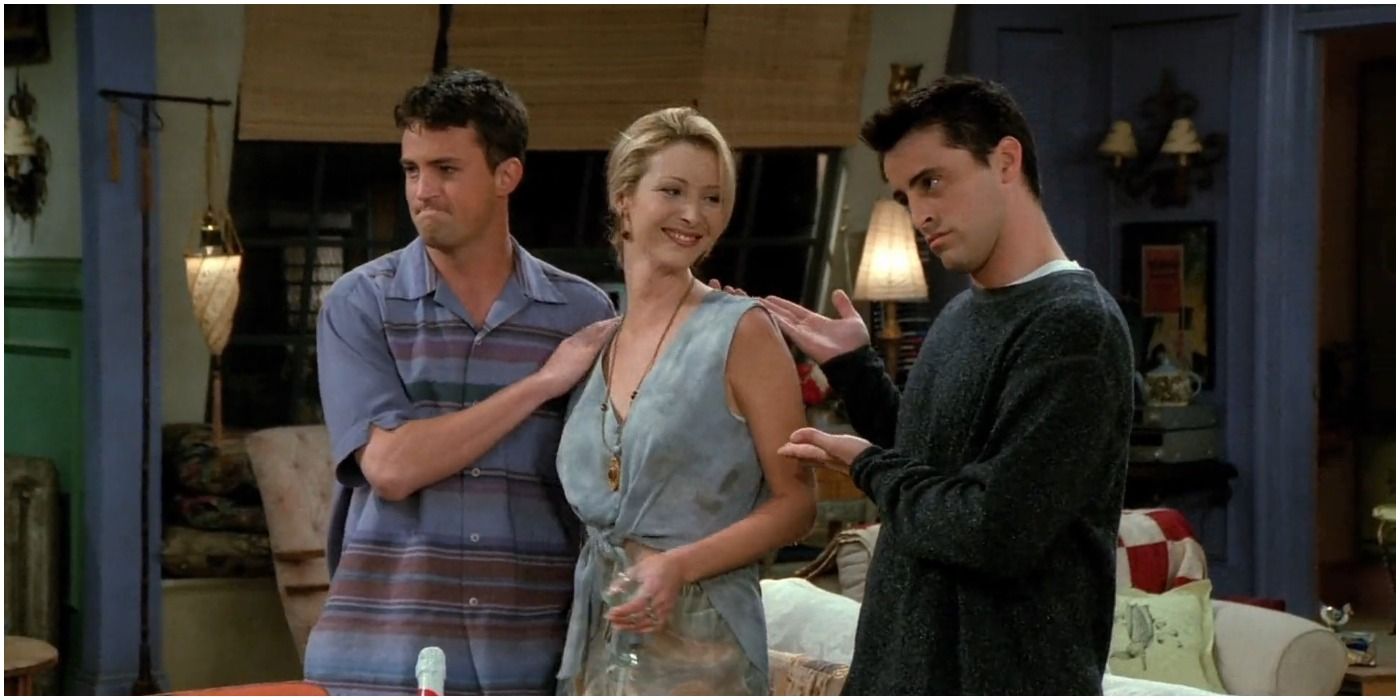 Friends Chandler Joey And Phoebe