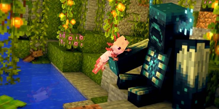 How To Breed And Feed Axolotls In Minecraft Screen Rant How To Breed And Feed Axolotls In Minecraft Screen Rant