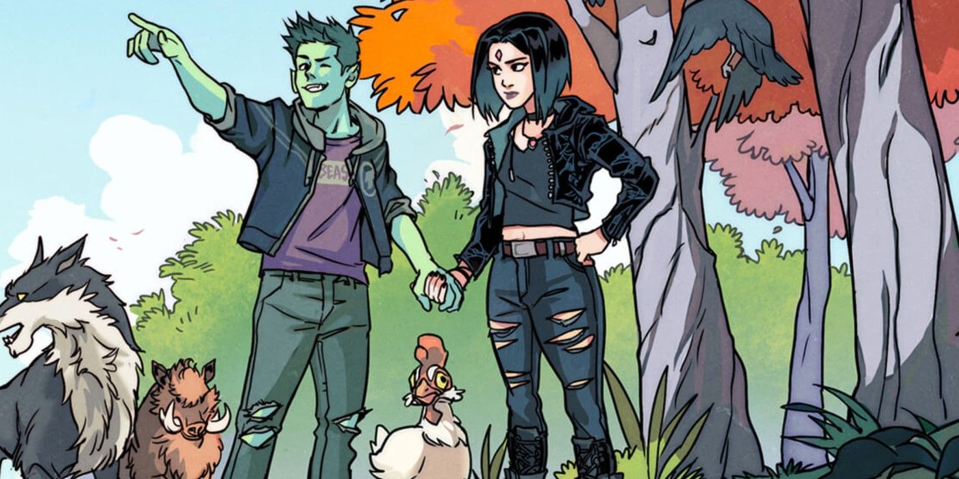 The Most Popular Teen Titans Couple Is Finally Canon Again