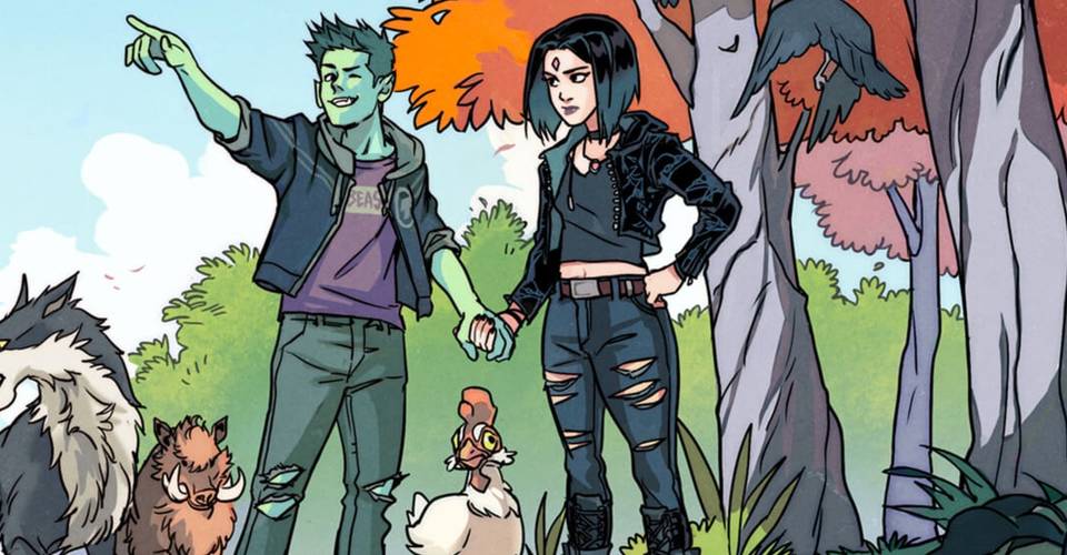 The Most Popular Teen Titans Couple Is Finally Canon Again