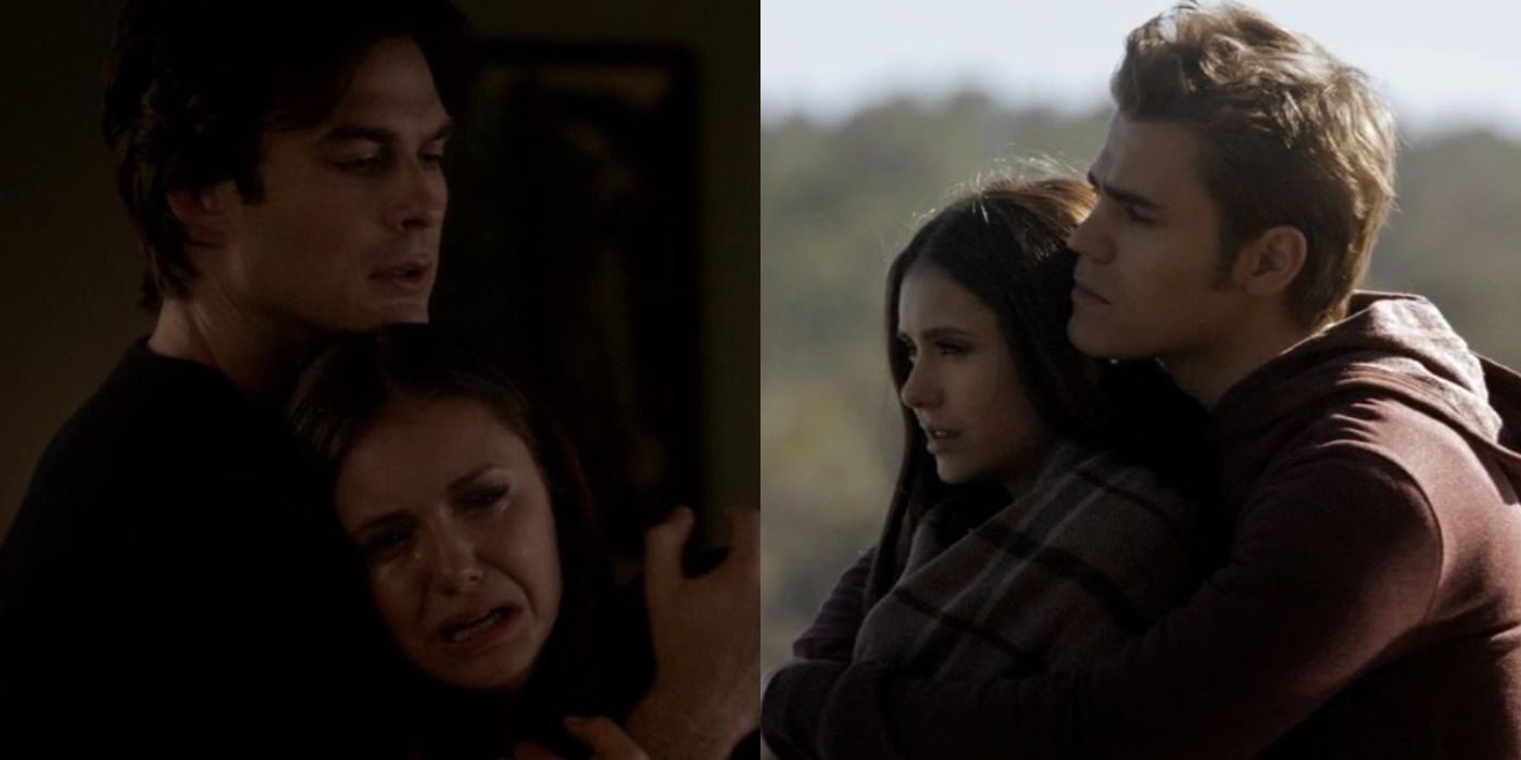 Damon start does dating when elena The Vampire