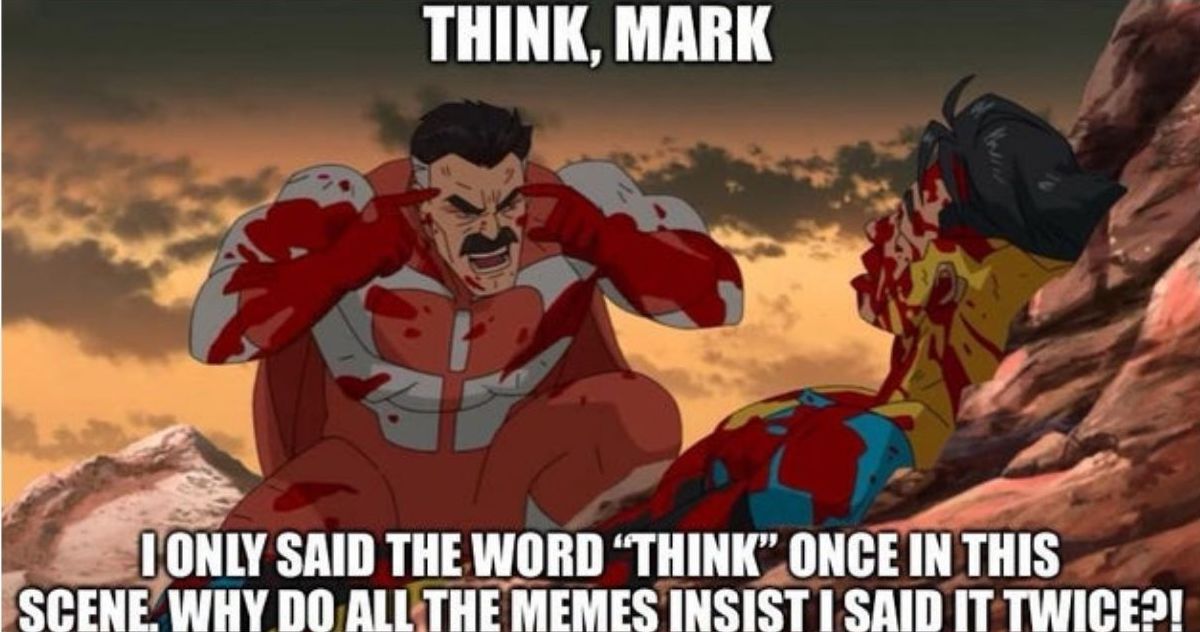 Invincible 9 Most Hilarious Think Mark Memes