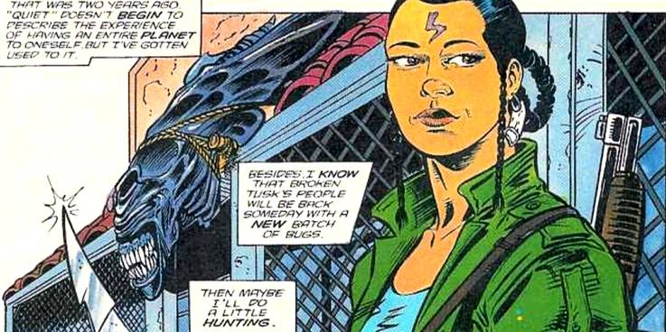 Who Won Alien vs Predator In The First Comic 4 Aliens vs Predator comic alien