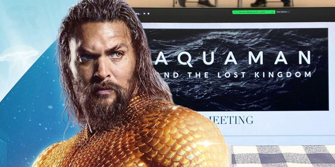 Aquaman 2 Title New Logo Revealed The Lost Kingdom