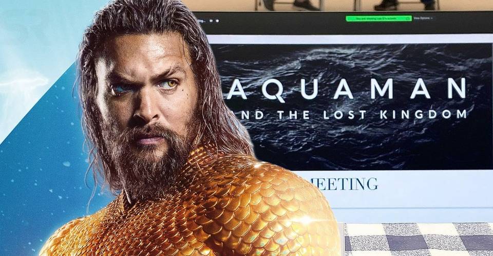 Aquaman 2 Title New Logo Revealed The Lost Kingdom Aquaman 2 Title New Logo Revealed The Lost Kingdom
