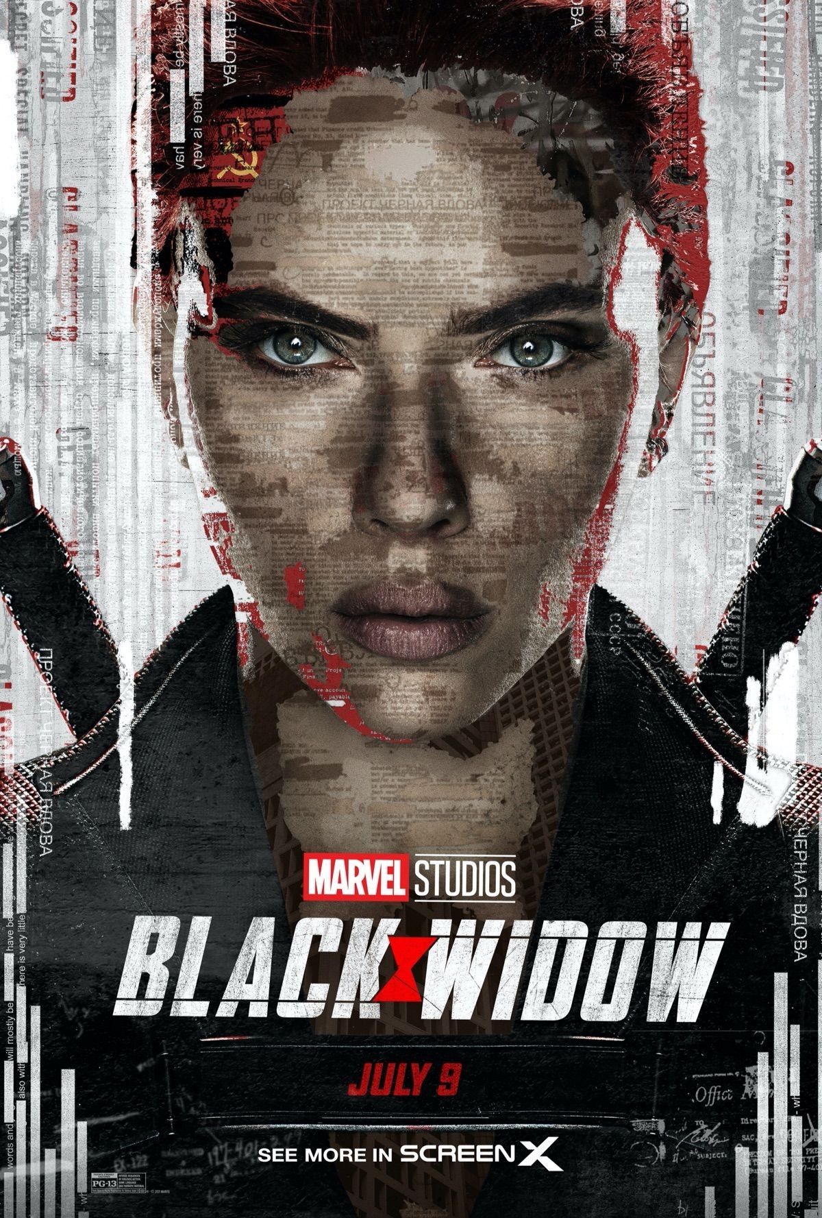 Black Widow Movie Poster Teases Her Mysterious Past