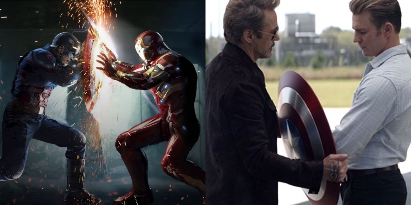 are iron man and captain america enemies