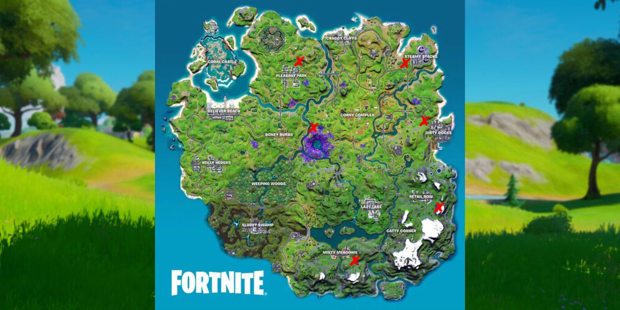 Fortnite Location Indicator Where To Find Cosmic Chest Locations In Fortnite Season 7 24htinnhanh