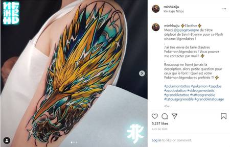 Pokemon 10 Legendary Tattoos That Are Too Cool Screenrant Pokemon 10 Legendary Tattoos That Are Too Cool Screenrant