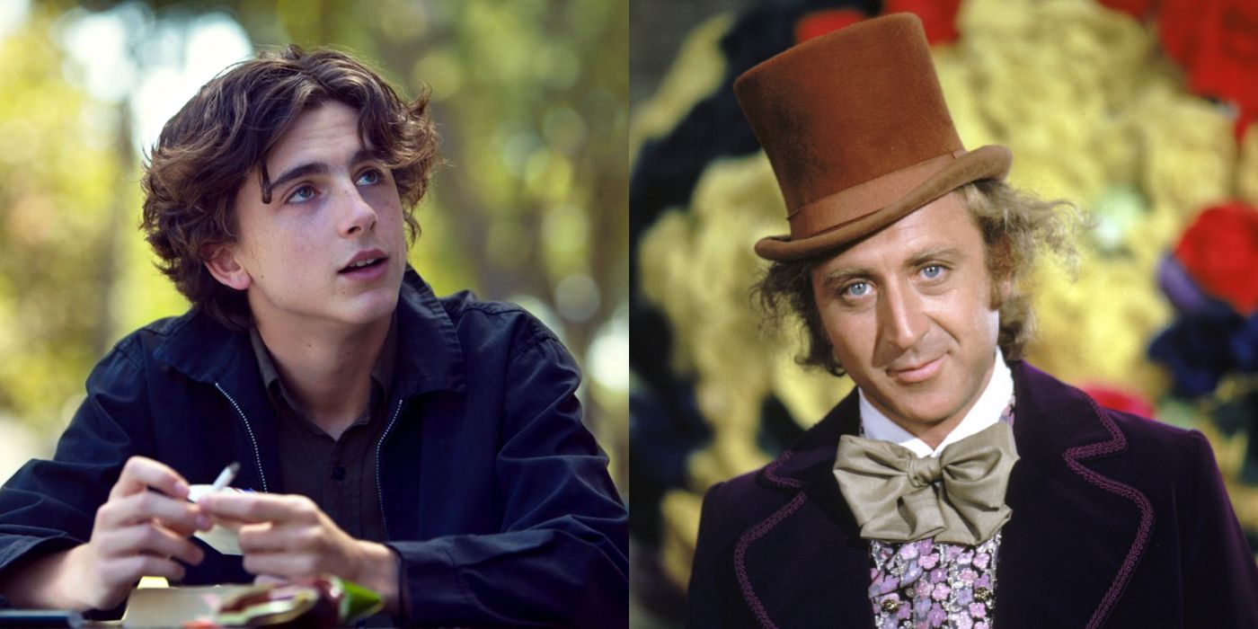 Timothee Chalamet Gene Wilder Wonka