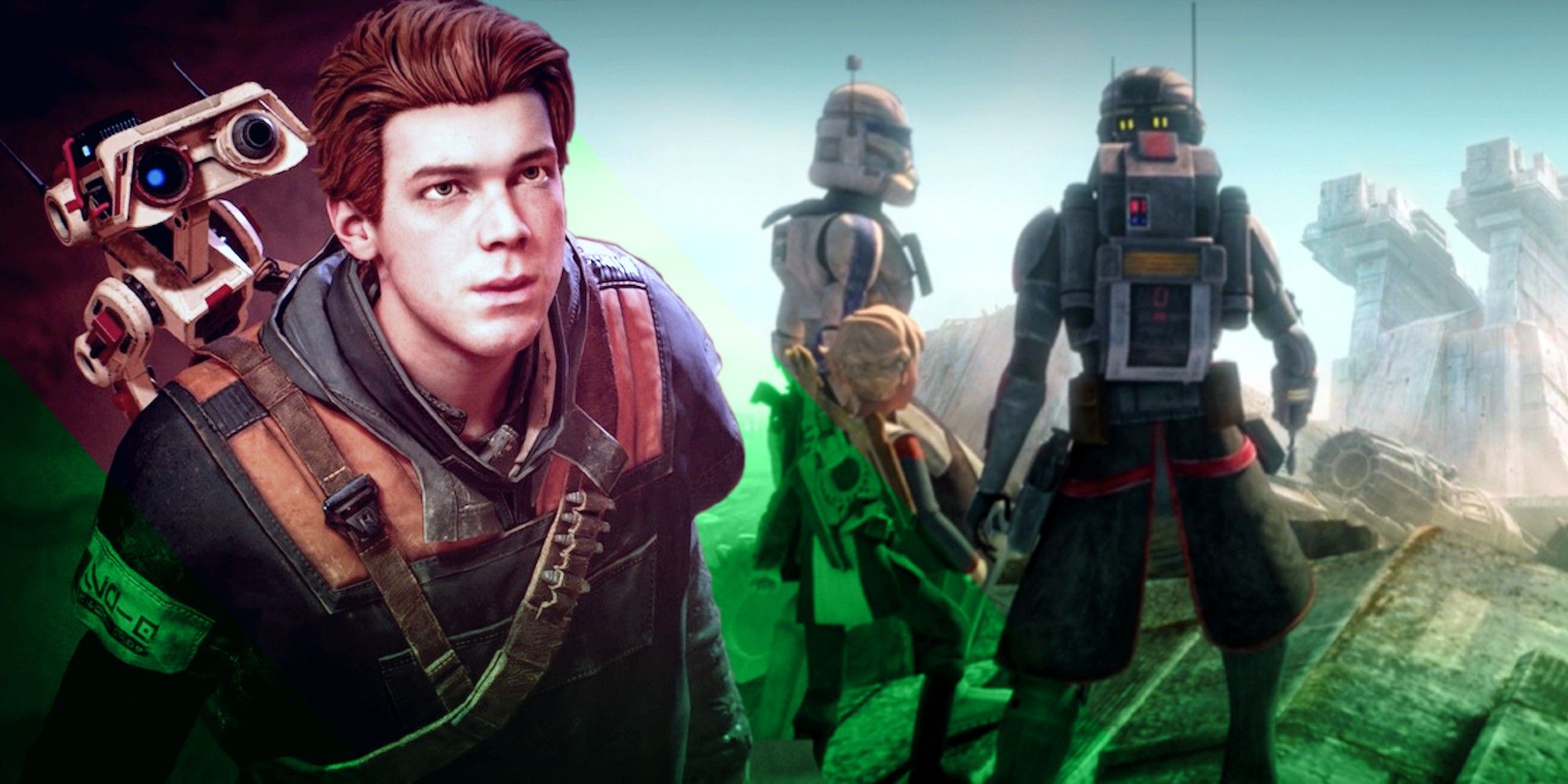 Star Wars The Bad Batchs Jedi Fallen Order Connection Explained