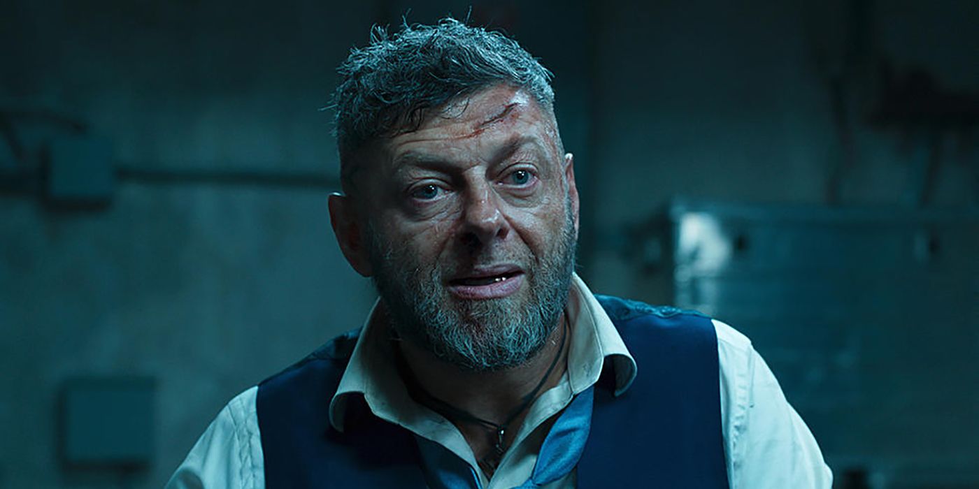 Andy Serkis as Ulysses Klaue in Black Panther