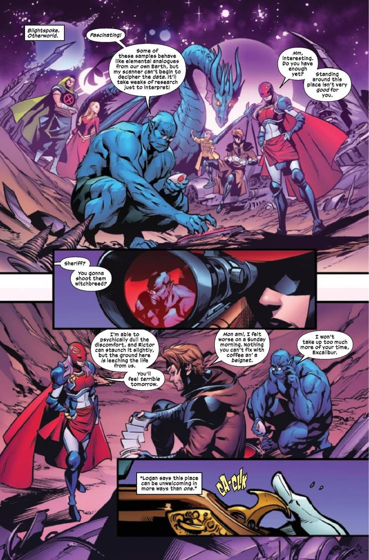 Marvel Confirms X-Men's Gambit Is A Super Speedster Faster Than Quicksilver 9 Excalibur 22 Preview Page 1.jpg?q=50&fit=crop&w=740&h=1123&dpr=1