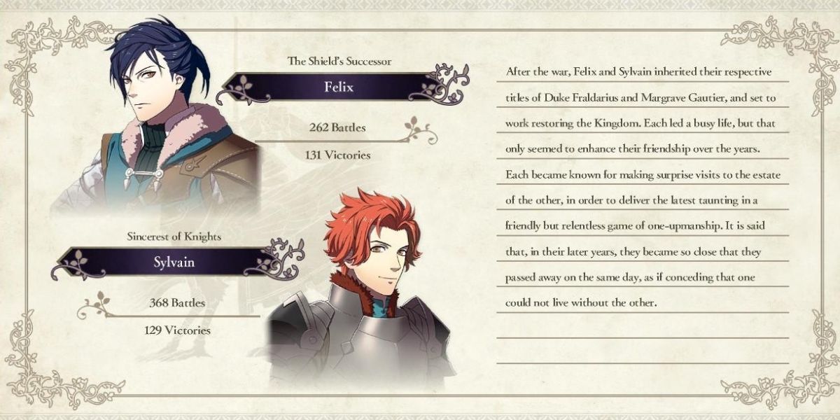 Top 10 Best LGBTQ Endings In Fire Emblem Three Houses