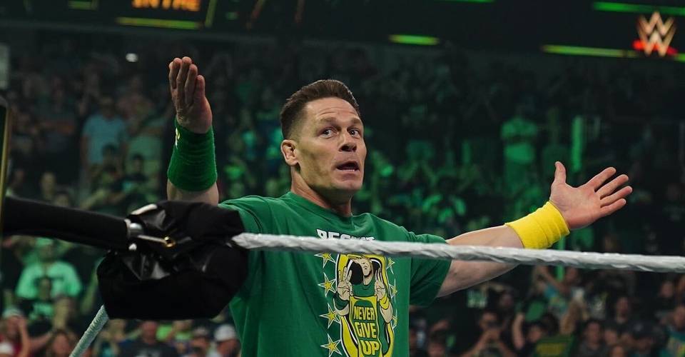 John Cena Makes Wwe Return During Money In The Bank Event