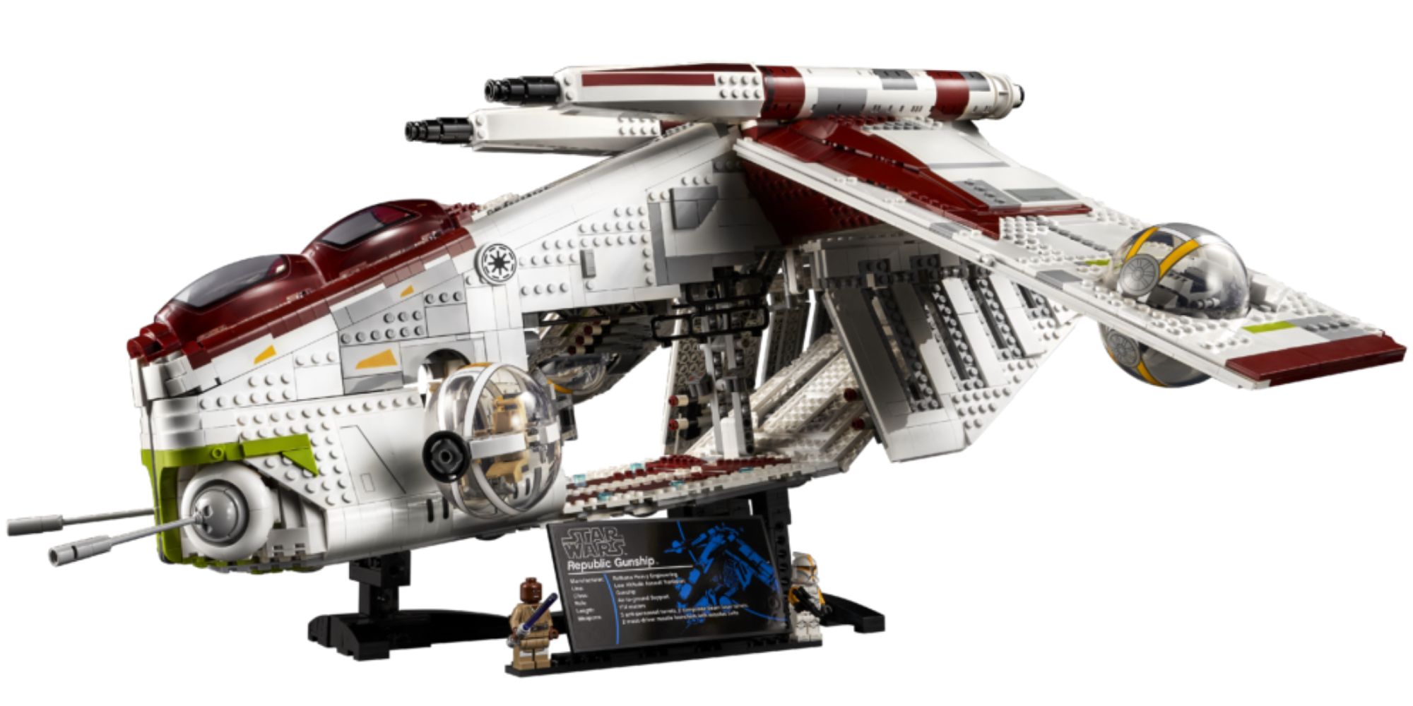 Star Wars Republic Gunship Is First Prequel Adult LEGO Set In 10 Years