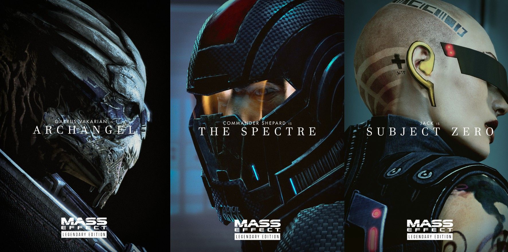 Mass Effect Characters Get DuneInspired Posters In Awesome Fan Art