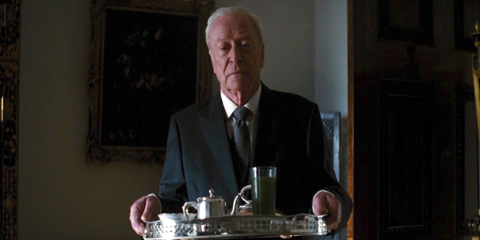 Michael Caine in The Dark Knight Rises 2012