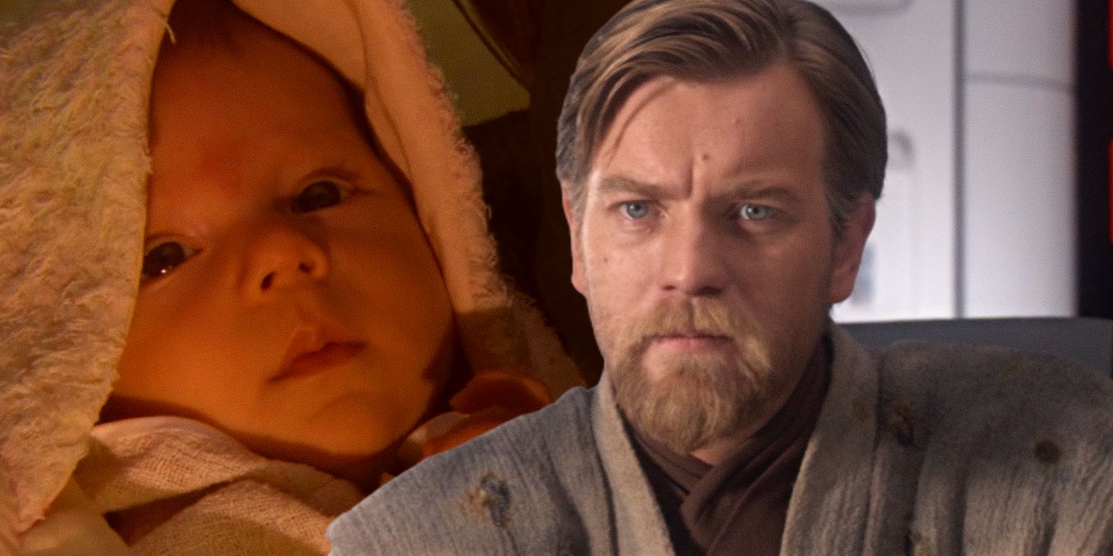 Obi Wan Baby Princess Leia Revenge of the Sith