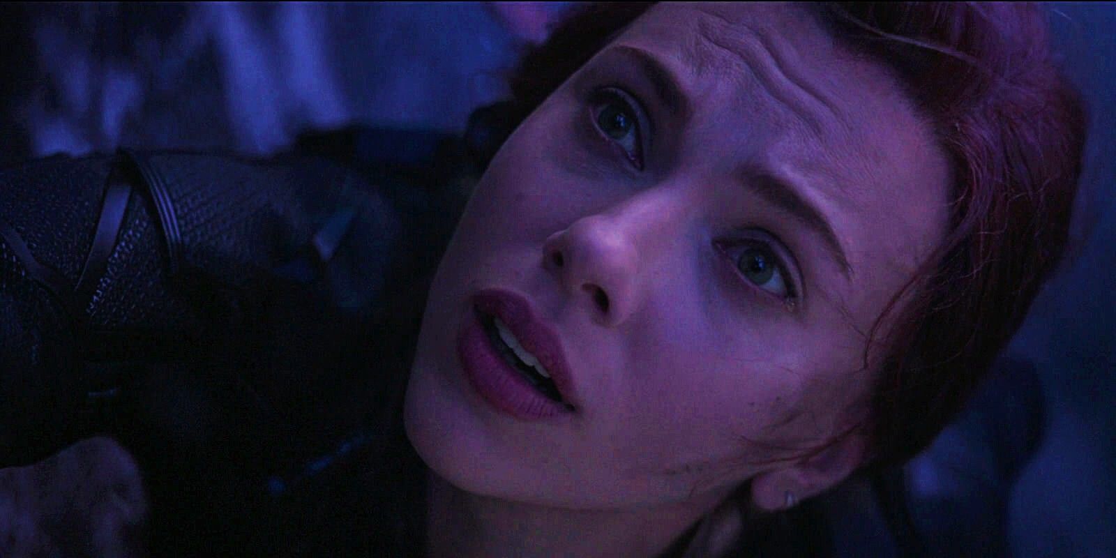 Scarlett Johansson as Natasha Romanoff in Avengers Endgame
