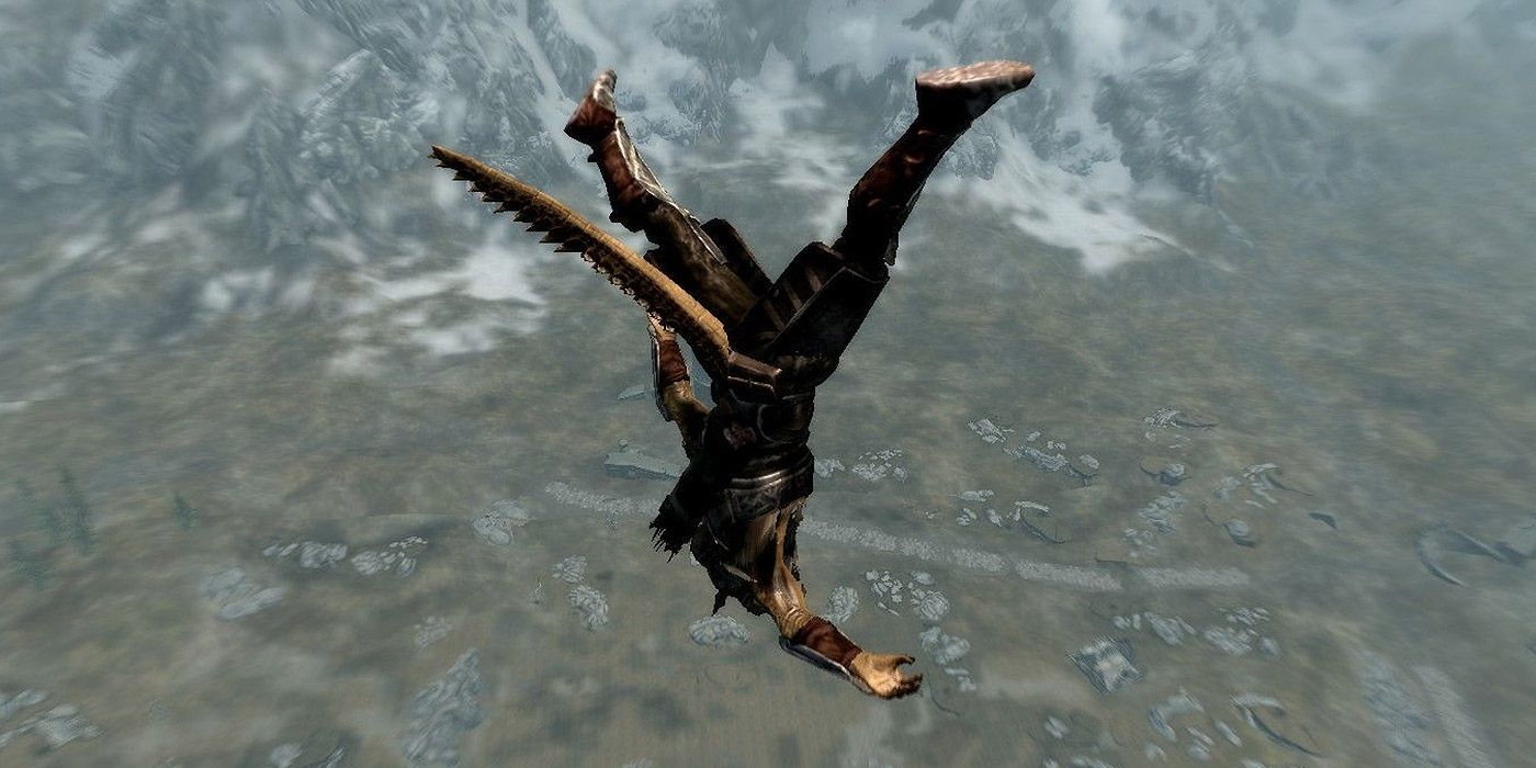 Skyrim 10 Of The Funniest Bugs & Glitches In The Game