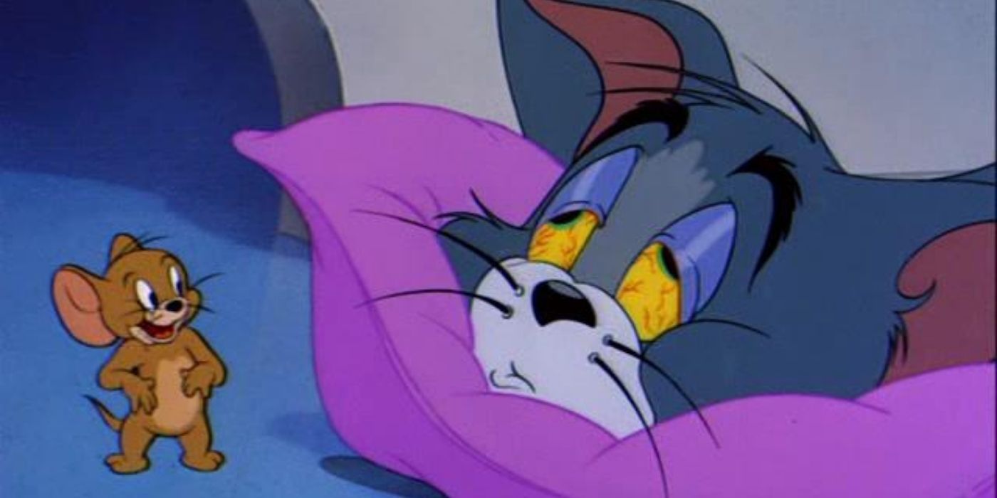 Тома 1951. Том и Джерри Sleepy-time Tom. Том м Джерри спички в глазах. Сонный кот том. Сонный том из Тома и Джерри.