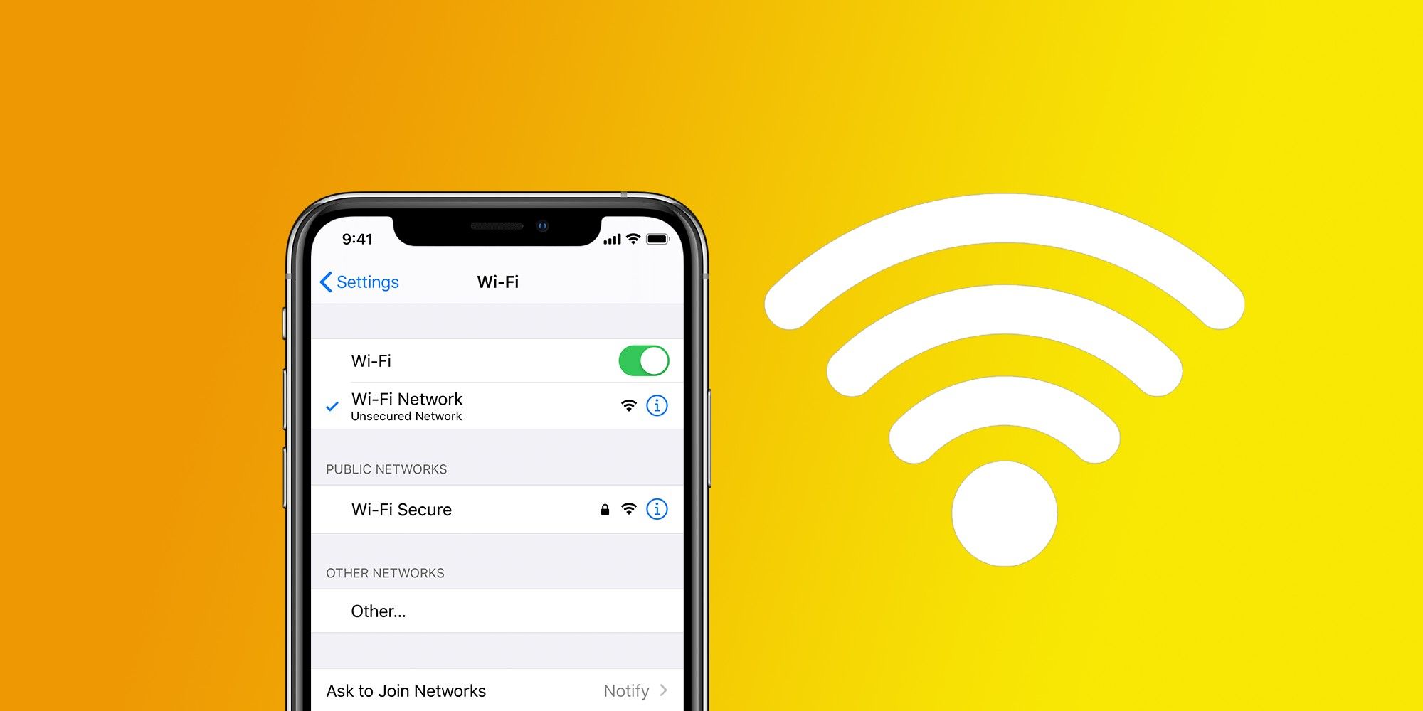 The Latest Wi Fi Network Name That Can Break Your IPhone   IPhone Wifi Settings 