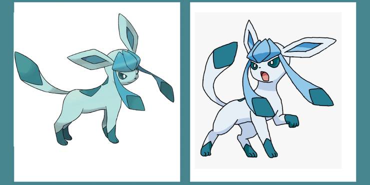 All Pokemon Eeveelutions Compared To Their Shiny Forms