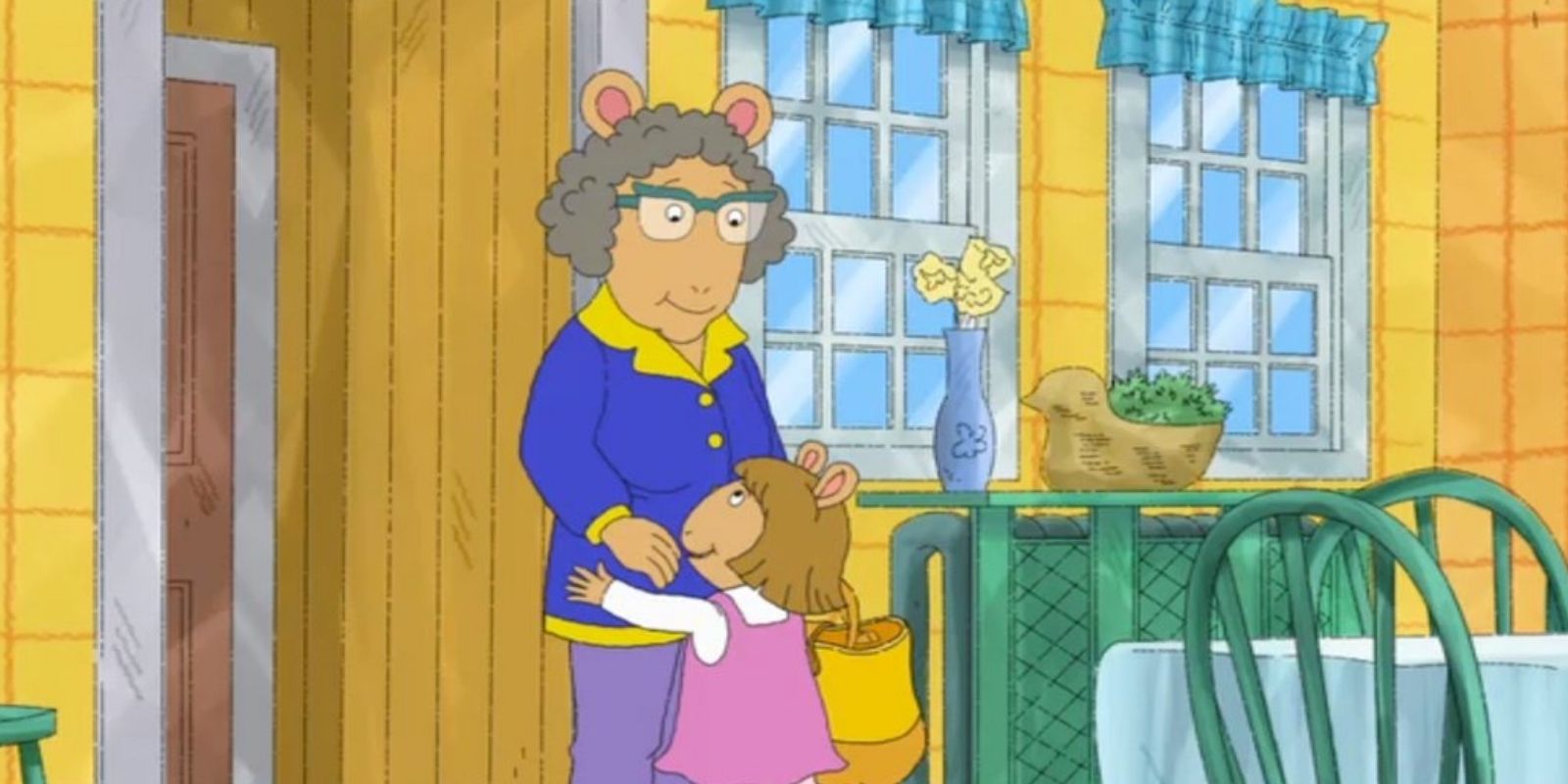 grandma thora coloring page high quality arthur