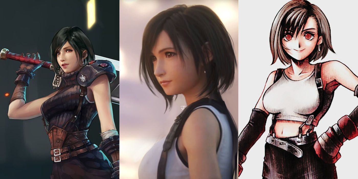 Ff7 Remakes Tifa With Short Hair Becomes A Fan Art Craze