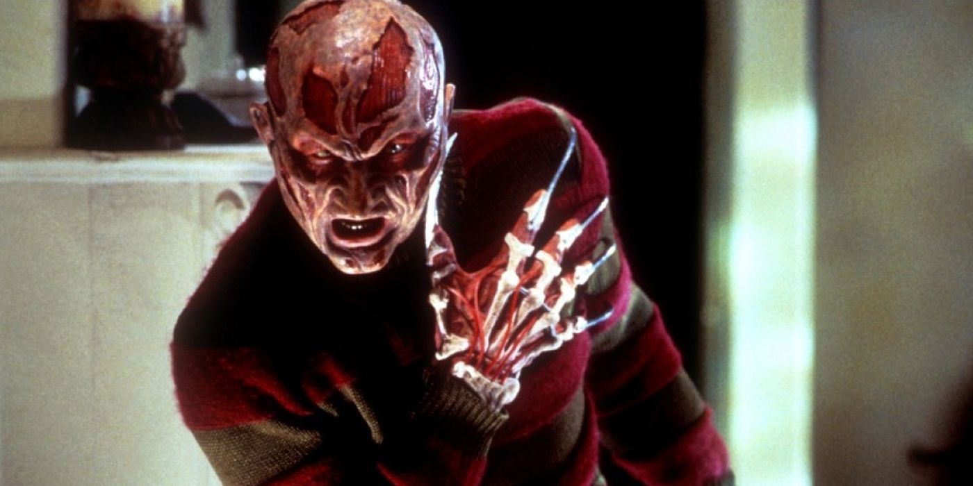 Freddy Krueger with claws out in Wes Craven s New Nightmare