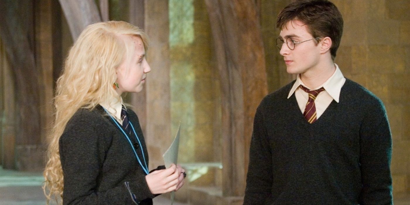 Harry Potter and the Order of the Phoenix Harry and Luna